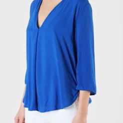 Blusa Azul MP 9 Blusa Azul MP -Feminora Moda Tienda De Ventas mp 8129 3376312 3 product