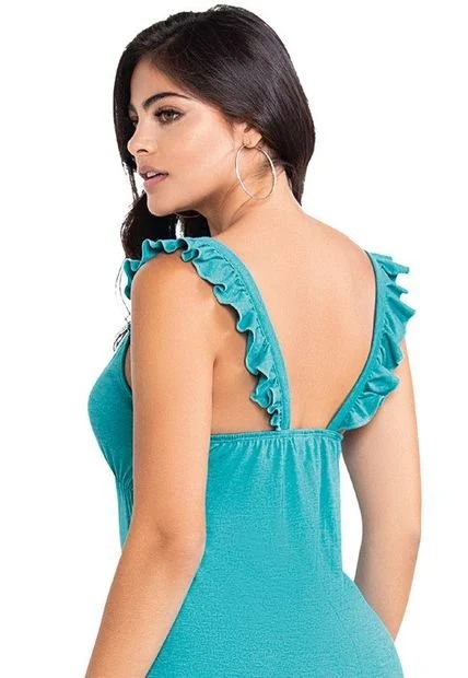 Vestido Verde MP 79454 4 Vestido Verde MP 79454 - Imagen 2