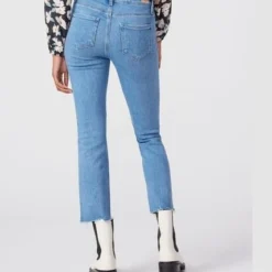 Jeans Paige Mujer Cindy W/ Raw Stringy Hem - Music Distressed. -Feminora Moda Tienda De Ventas paige 0223 1376512 3 product