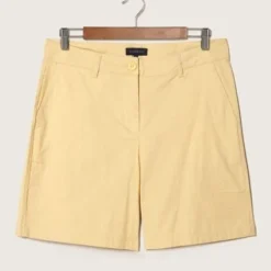 Bermuda Para Mujer Patprimo Amarillo En Algodón -Feminora Moda Tienda De Ventas patprimo 0294 6304812 5 product