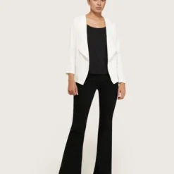 Jean Mujer Patprimo Negro Algodón Flare