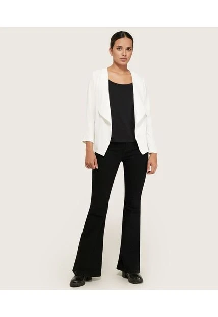 Jean Mujer Patprimo Negro Algodón Flare 3 Jean Mujer Patprimo Negro Algodón Flare