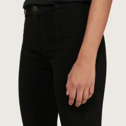 Jean Mujer Patprimo Negro Algodón Flare 8 Jean Mujer Patprimo Negro Algodón Flare -Feminora Moda Tienda De Ventas patprimo 0994 0776802 3 product