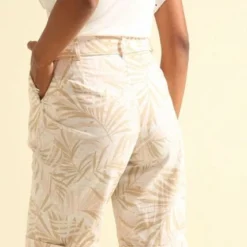 Bermuda Mujer Patprimo Beige Viscosa -Feminora Moda Tienda De Ventas patprimo 3015 8510122 3 product