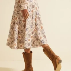 Falda Mujer Patprimo Medio Beige Poliéster 9 Falda Mujer Patprimo Medio Beige Poliéster -Feminora Moda Tienda De Ventas patprimo 3165 5220122 4 product