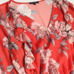 Vestido Mujer M 3/4 Patprimo Rojo Poliéster -Feminora Moda Tienda De Ventas patprimo 3618 3275802 2 product