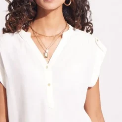 Blusa Mujer Patprimo M/S Blanco Rayón 9 Blusa Mujer Patprimo M/S Blanco Rayón -Feminora Moda Tienda De Ventas patprimo 4082 6550122 3 product