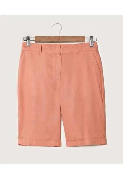 Bermuda Mujer Patprimo Rosa Viscosa 3 Bermuda Mujer Patprimo Rosa Viscosa