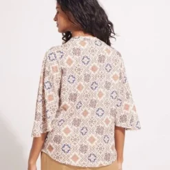 Blusa Mujer Patprimo M/L Beige Poliester -Feminora Moda Tienda De Ventas patprimo 4428 1090122 4 product