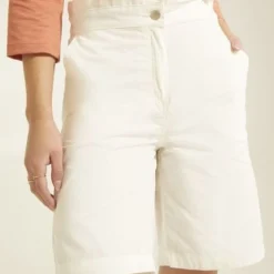 Bermuda Mujer Patprimo Blanco Algodón -Feminora Moda Tienda De Ventas patprimo 4970 2786802 3 product