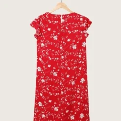 Vestido Mujer Patprimo M/C Rojo Viscosa 30170845-3702 -Feminora Moda Tienda De Ventas patprimo 7048 2791712 3 product