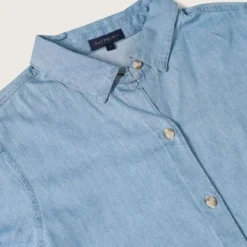 Vestido Mujer Patprimo M/L Azul Algodón 30170849-580 -Feminora Moda Tienda De Ventas patprimo 7474 8280812 3 product