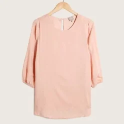 Blusa Mujer Patprimo M 3/4 Rosa Viscosa