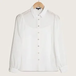 Camisa Mujer Patprimo M/L Crudo Poliéster