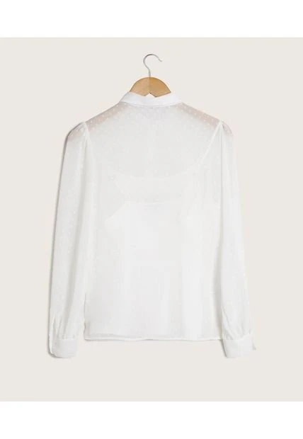 Camisa Mujer Patprimo M/L Crudo Poliéster 5 Camisa Mujer Patprimo M/L Crudo Poliéster - Imagen 3