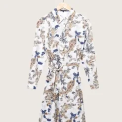 Vestido Mujer Patprimo M/L Azul Algodón 30170856-50695