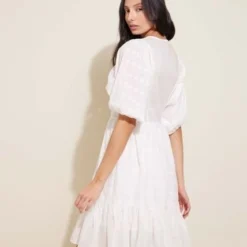 Vestido Mujer Patprimo M/C Blanco Algodón -Feminora Moda Tienda De Ventas patprimo 9640 7163122 4 product