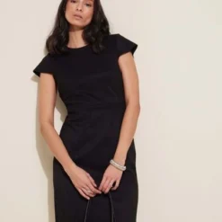 Vestido Mujer Patprimo M/C Negro Poliéster -Feminora Moda Tienda De Ventas patprimo 9712 2363122 2 product