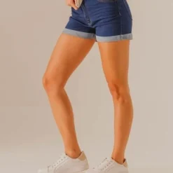 (+) People Short Azul Navy People Éxito -Feminora Moda Tienda De Ventas people 5123 6472122 3 product
