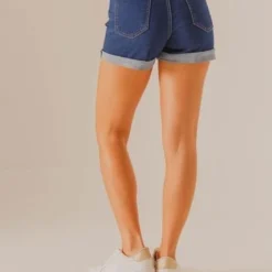 (+) People Short Azul Navy People Éxito -Feminora Moda Tienda De Ventas people 5125 6472122 4 product