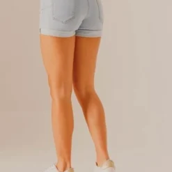 (+) People Short Azul Claro People Éxito -Feminora Moda Tienda De Ventas people 5131 5472122 4 product