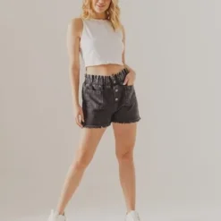 (+) People Short Negro People Éxito -Feminora Moda Tienda De Ventas people 5700 5147022 4 product