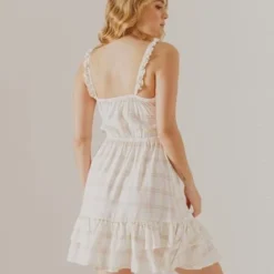 (+) People Vestido Marfil-Beige People Éxito -Feminora Moda Tienda De Ventas people 5716 2147022 3 product