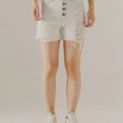 (+) People Short Celeste Claro People Éxito