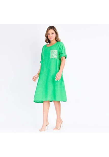 Vestido 3183 Verde 3 Vestido 3183 Verde