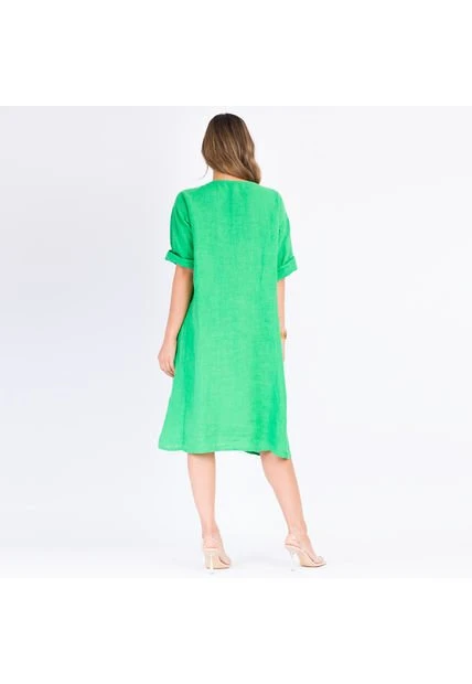 Vestido 3183 Verde 4 Vestido 3183 Verde - Imagen 2