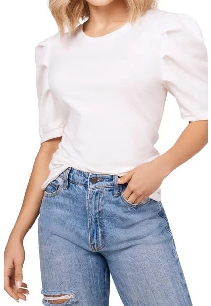 11820 Camiseta Mangas Recogidas 7 11820 Camiseta Mangas Recogidas - Imagen 5