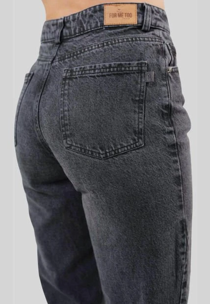 Jeans Slouchy Lemon Negro Ragged Pf21440002 9 Jeans Slouchy Lemon Negro Ragged Pf21440002 - Imagen 7