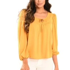 Camisa Almeria Amarillo Ragged Pf12110553