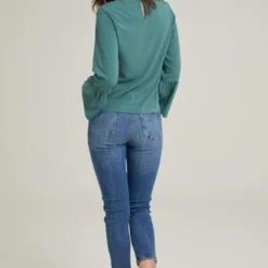 Blusa Santorini Verde Ragged Pf11112518 11 Blusa Santorini Verde Ragged Pf11112518 -Feminora Moda Tienda De Ventas ragged 2818 0968122 5 product