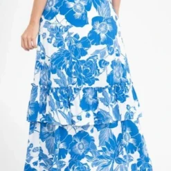 Falda Mykonos Azul Ragged Pf11320454 -Feminora Moda Tienda De Ventas ragged 2844 0382302 2 product