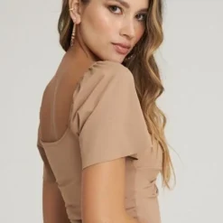 Blusa Merlina Beige Ragged Pf13120660 10 Blusa Merlina Beige Ragged Pf13120660 -Feminora Moda Tienda De Ventas ragged 2895 0078122 3 product