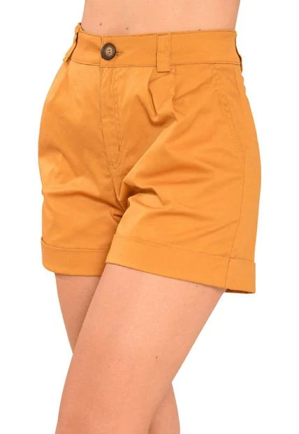Short Alabama Amarillo Ragged Pf11340119 4 Short Alabama Amarillo Ragged Pf11340119 - Imagen 2