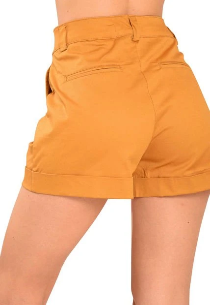 Short Alabama Amarillo Ragged Pf11340119 5 Short Alabama Amarillo Ragged Pf11340119 - Imagen 3