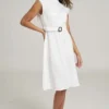 Vestido Kilkenny Blanco Ragged Pf12510353 -Feminora Moda Tienda De Ventas ragged 3195 0247612 1 product