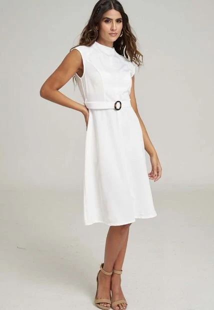 Vestido Kilkenny Blanco Ragged Pf12510353 3 Vestido Kilkenny Blanco Ragged Pf12510353