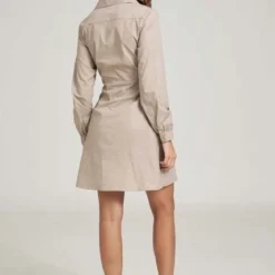 Vestido Corto Galway Café Ragged Pf12510352 -Feminora Moda Tienda De Ventas ragged 3198 5147612 4 product