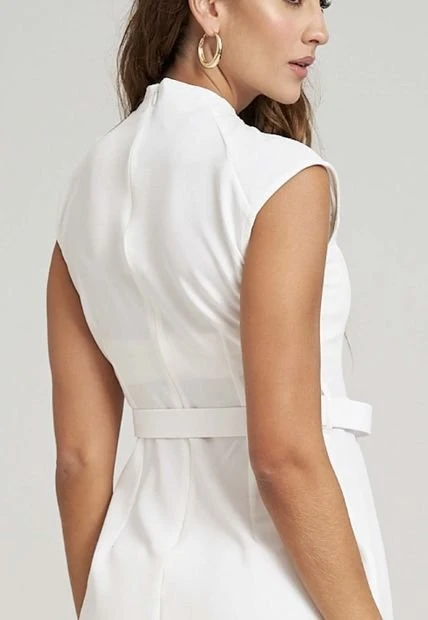 Vestido Kilkenny Blanco Ragged Pf12510353 6 Vestido Kilkenny Blanco Ragged Pf12510353 - Imagen 4