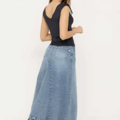 Falda Lexon Azul Ragged Pf51320067 7 Falda Lexon Azul Ragged Pf51320067 -Feminora Moda Tienda De Ventas ragged 3341 1934212 3 product