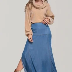 Falda Marruecos Azul Ragged Pf51320061