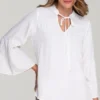 Blusa Annie Blanco Ragged Pf11112501 -Feminora Moda Tienda De Ventas ragged 3701 7686812 1 product