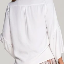 Blusa Annie Blanco Ragged Pf11112501 -Feminora Moda Tienda De Ventas ragged 3705 7686812 3 product