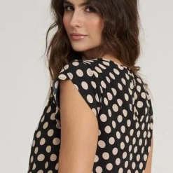 Blusa Preppy Negro Ragged Pf12110740 -Feminora Moda Tienda De Ventas ragged 5630 2440322 3 product