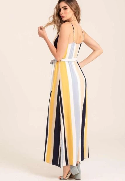 Vestido Burany Azul Ragged Pf11511104 5 Vestido Burany Azul Ragged Pf11511104 - Imagen 3