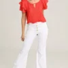 Blusa Place Rojo Ragged Pf11112538 -Feminora Moda Tienda De Ventas ragged 5941 9712722 1 product