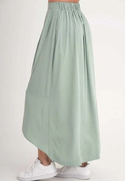 Falda Vanilla Verde Ragged Pf11320431 5 Falda Vanilla Verde Ragged Pf11320431 - Imagen 3